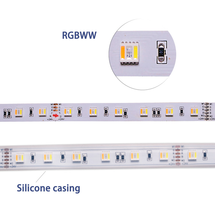 Referencia de producto tira LED RGB CCT 5 en 1
